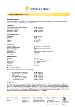 Glanznickelbad 219 G - Heimerle + Meule GmbH