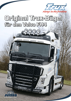 Trux-Bügel für den Volvo FH4 - Jumbo