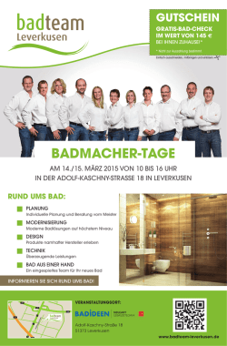 Gutschein - Bad Team Leverkusen