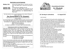 - St. Elisabeth