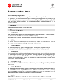 2014_Reglement_GAP.docx Version: 23.04.15 QL in Arbeit Seite: 1