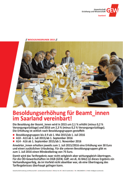 Infos zur neuen Beamtenbesoldung als PDF - GEW