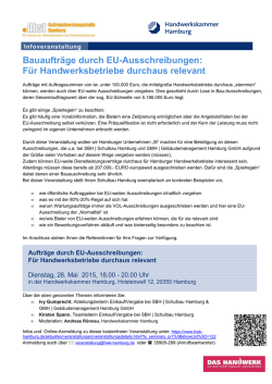 Informationsveranstaltung