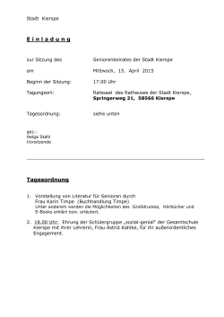 hier - Stadt Kierspe