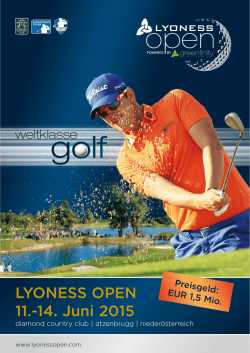 LYONESS OPEN 11.