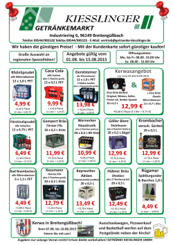 Juni Werbung 2015.cdr - Getränke Kiesslinger