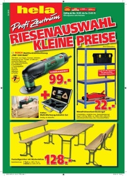 G&uuml;ltig ab Mo. 18.05. bis Sa. 23.05.15 KOMBIANGEBOT