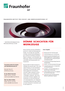 D&uuml;nne Schichten f&uuml;r Werkzeuge [ PDF 0.19 MB ]