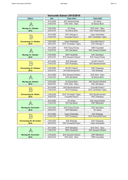 Spielplan 2015/2016 (alle Teams) PDF
