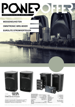 DISCOTEC Power Offer 04 - Discotec Veranstaltungstechnik