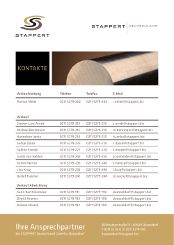 Ihre Ansprechpartner