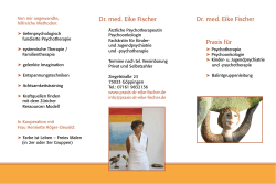 Flyer  - Praxis Dr. Eike Fischer