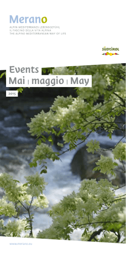 Events Mai | maggio | May