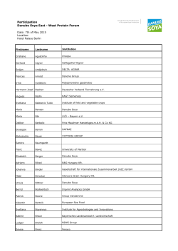 participants list