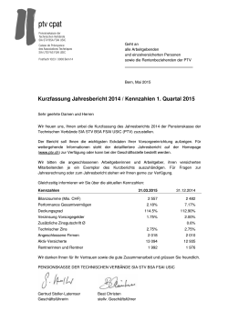 PDF, 67.0 KB - PTV Pensionskasse der Technischen Verbände