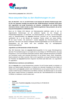 Medienmitteilung