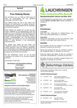 Seite 2.indd - Lauchringen