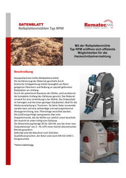 Datenblatt RPM deutsch