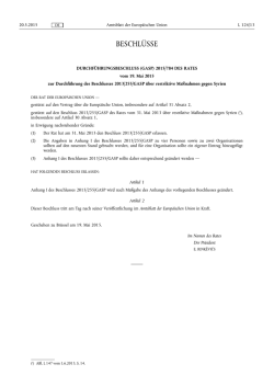 Informationen - Ausfuhrkontrolle