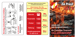Kalender 2015 - Freiwillige Feuerwehr Ollersdorf