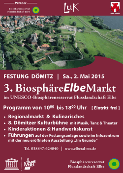 3. BiosphäreElbeMarkt - Biosphärenreservat Flusslandschaft Elbe
