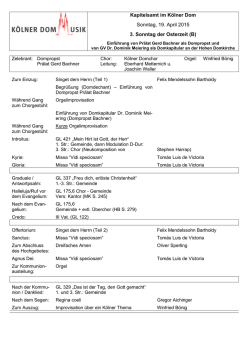 19-04-2015 3 Ostersonntag Einfu¨hrung Bachner +