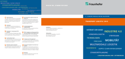 Exponatsinformationen - Fraunhofer IML - Fraunhofer