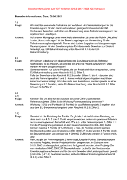 5 Bewerberinformation Nr. 1