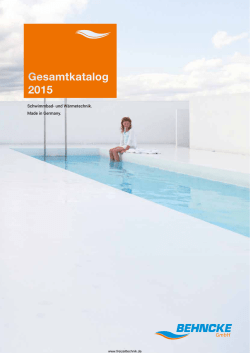 Katalog und Preisliste von Behncke