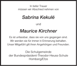 Sabrina Kekulé Maurice Kirchner