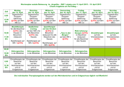 LAS VA Kalender KW 16 - Serviceplattform von Cura und Maternus