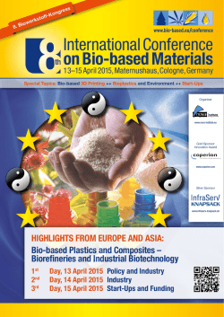 International Conference on Bio-based Materials