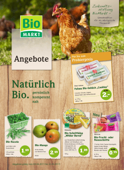 Natürlich - im Reformhaus Klett