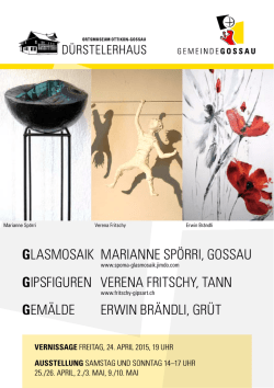 glasmosaik marianne sp&ouml;rri, gossau gipsfiguren - muse-um