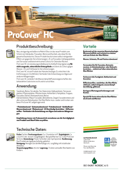 ProCover® HC - ISO Paint Nordic
