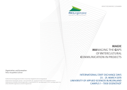 magic managing the gaps of intercultural