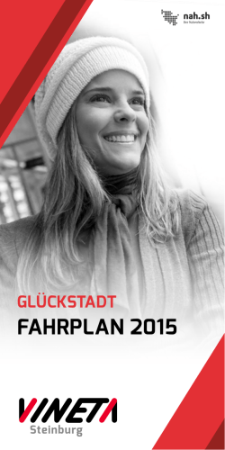Fahrplan Glückstadt 2015