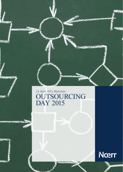 OUTSOURCING DAY 2015