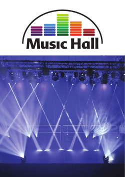 Hallenbeschreibung - Werkstatt - Music Hall