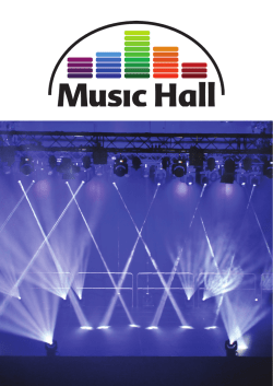 Hallenbeschreibung - Werkstatt - Music Hall
