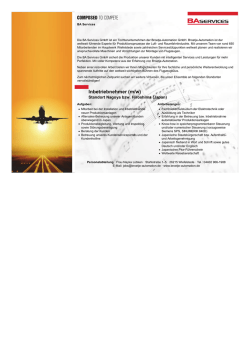 Inbetriebnehmer (m/w) - Broetje