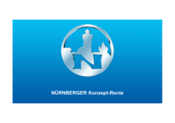 N&Uuml;RNBERGER Konzept-Rente - bAV-Infothek