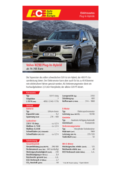 Volvo XC90 Plug-In-Hybrid
