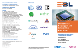 EBL 2016 CfP