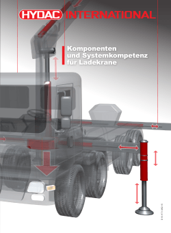 Komponenten und Systemkompetenz für Ladekrane