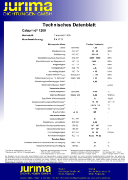 Technisches Datenblatt Calaumid® 1200