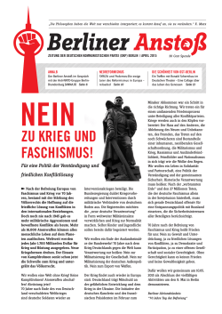 Aktuelle Ausgabe als PDF - Berliner Anstoß