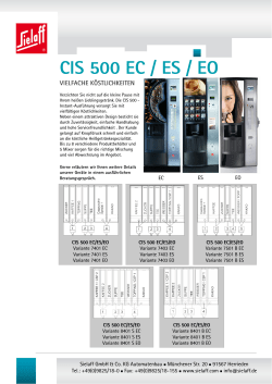 CIS 500 EC / ES / EO