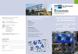 Flyer + Anmeldung - IHK für Oberfranken Bayreuth