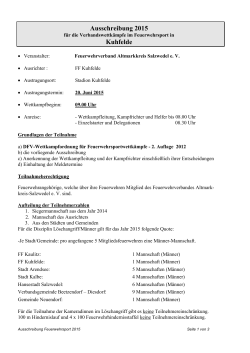Ausschreibung 2015 - Feuerwehrverband Altmarkkreis Salzwedel eV